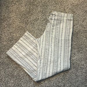 4our Dreamers Anthropology Drawstring Linen Pants L